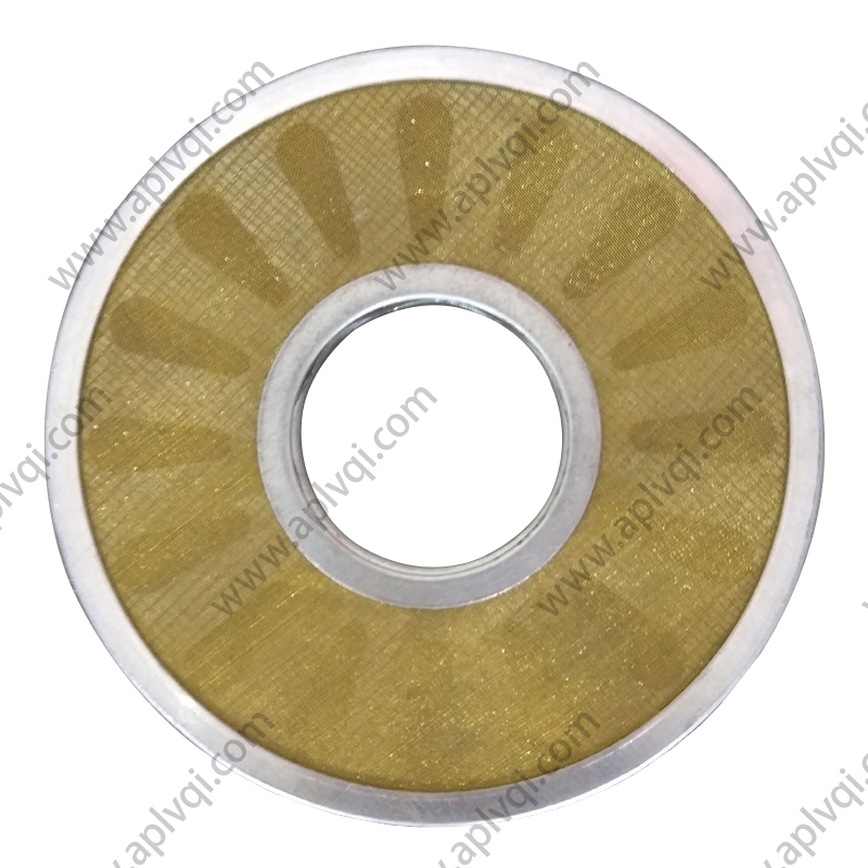 SPL thin oil filter disc, annular double-cylinder crimped filter screen / laminated crimped filter disc product image