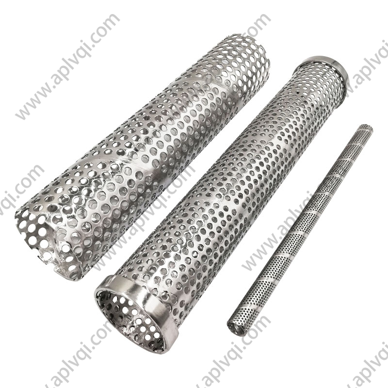 304 316L Stainless Steel Perforated Tube, Perforated Metal Mesh Tube product image